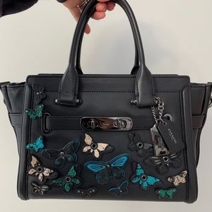 Limited Coach butterfly swagger 27